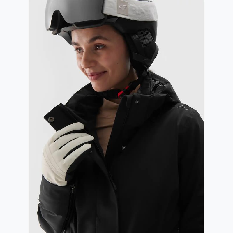 Damen-Skijacke 4F F0869 deep black 5