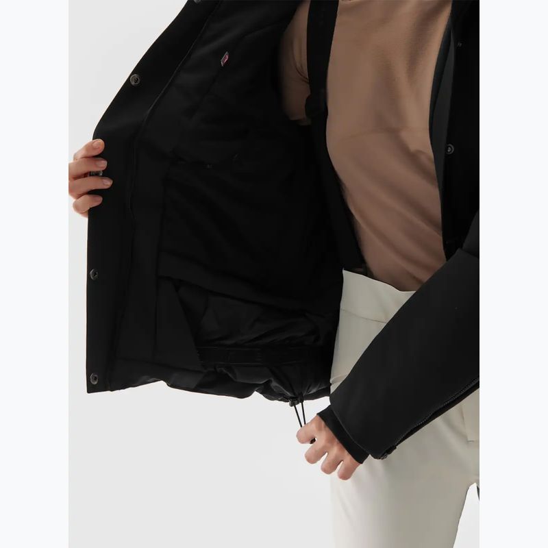 Damen-Skijacke 4F F0869 deep black 7