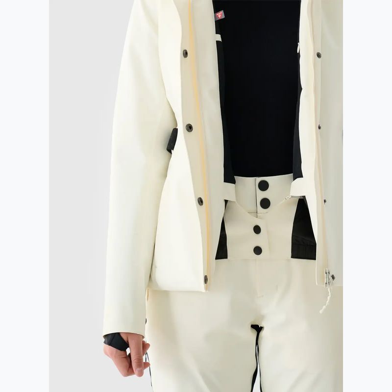 Damen-Skijacke 4F F0869 broken white 4