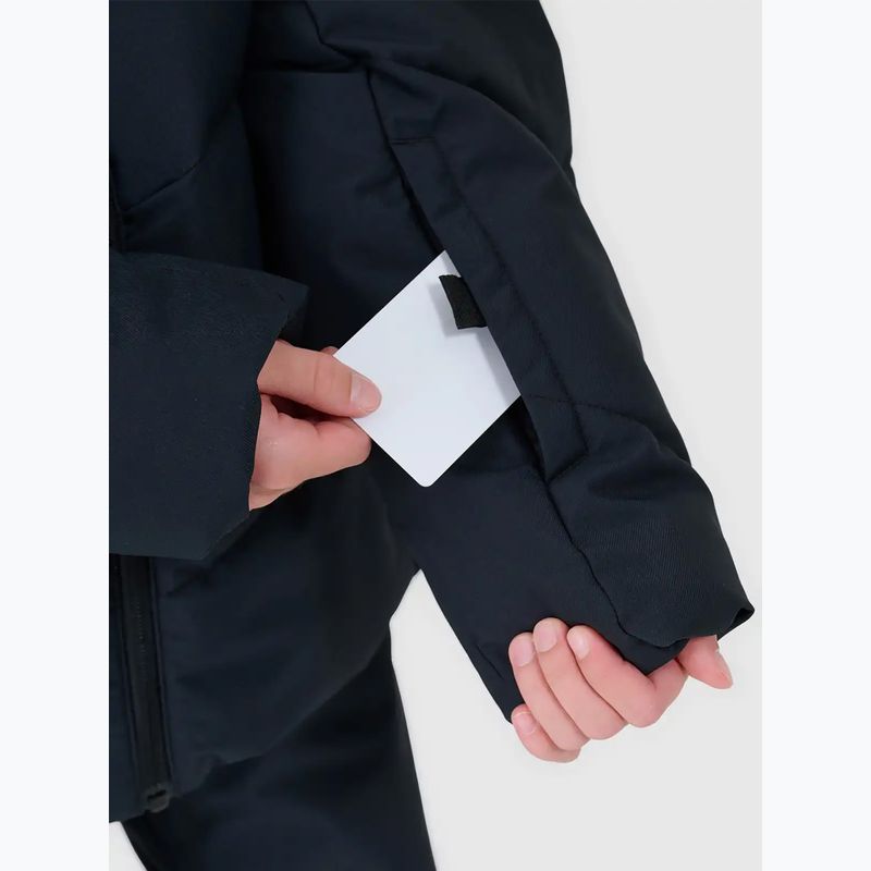 Kinder-Skijacke 4F F0819 deep black 3