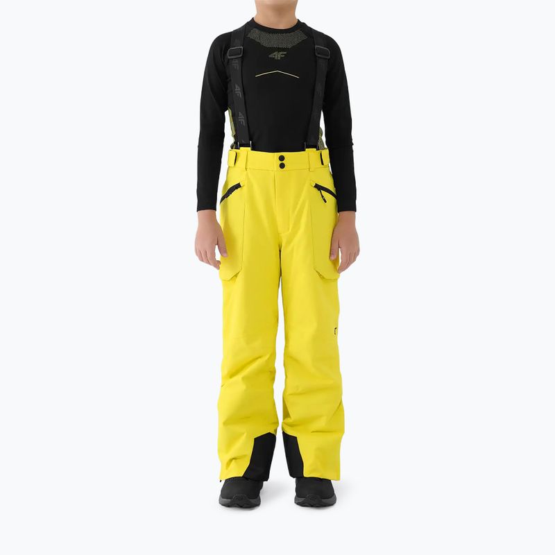 Kinder-Skihose 4F Fnk M0953 yellow