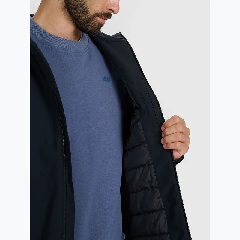 Herren-Skijacke 4F M0787 deep black 11