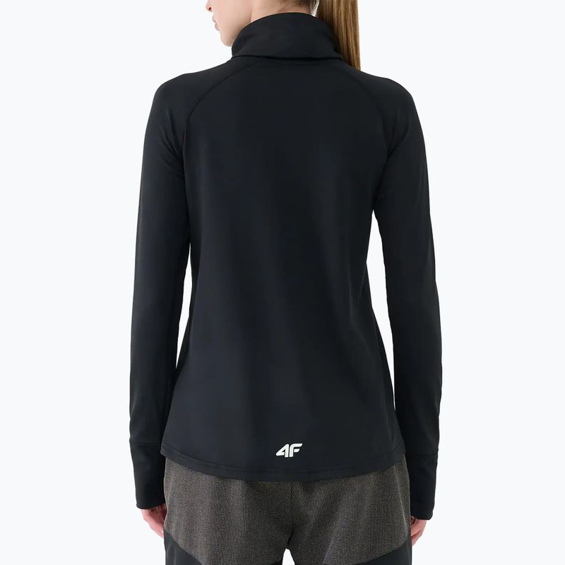 Damen Thermoaktiv-Sweatshirt 4F F086 deep black 2
