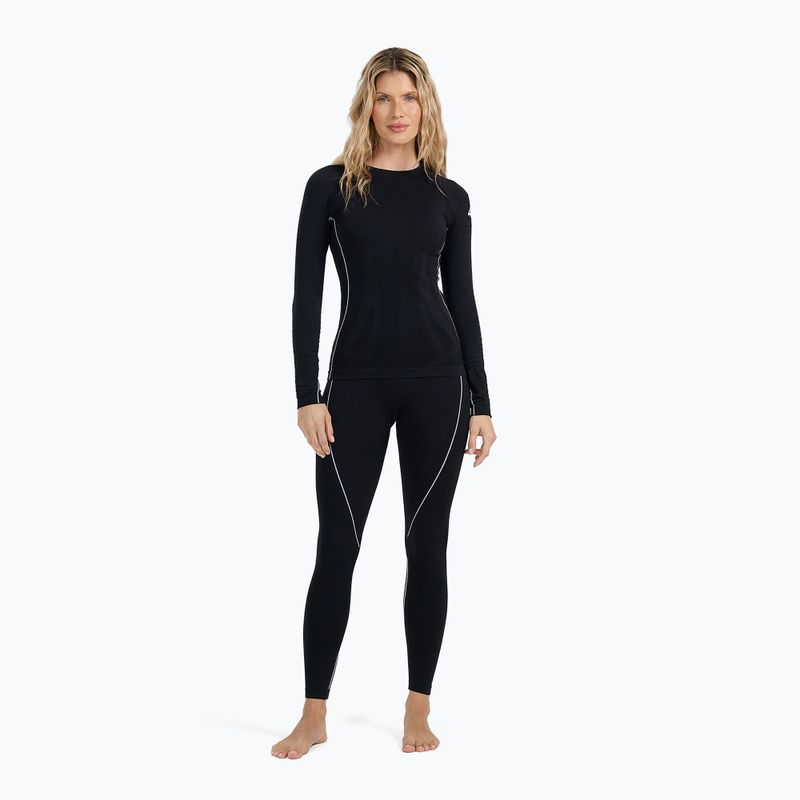 Damen Thermohose 4F F204 deep black 4