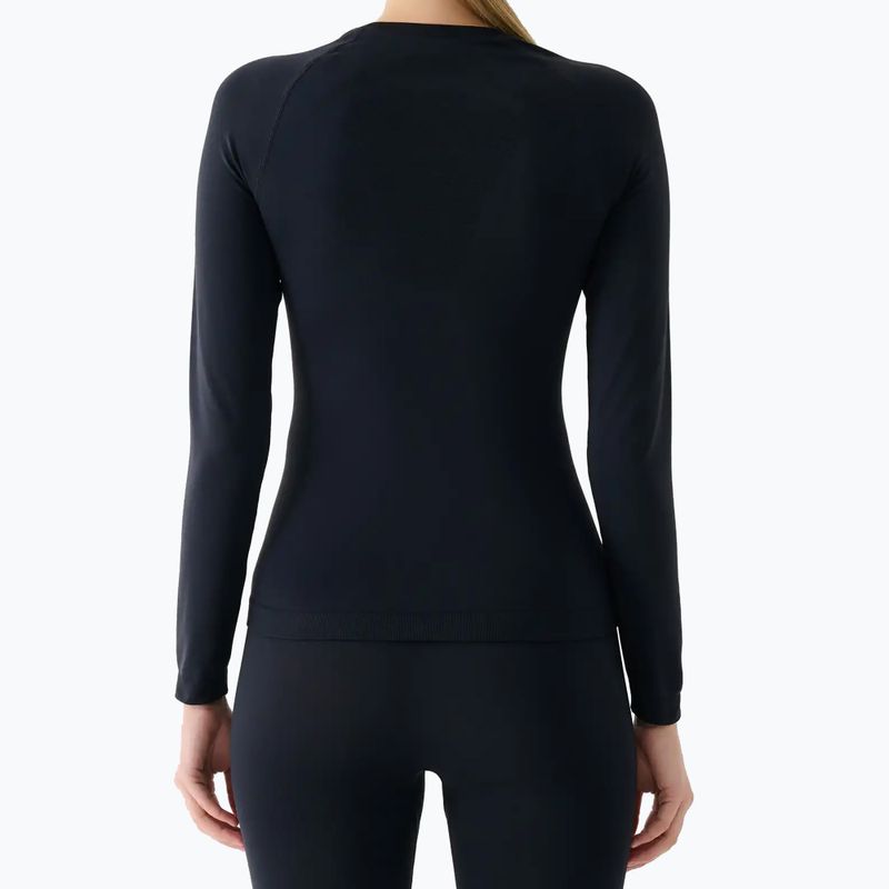 Damen Thermoaktiv-Sweatshirt 4F F220 deep black 2