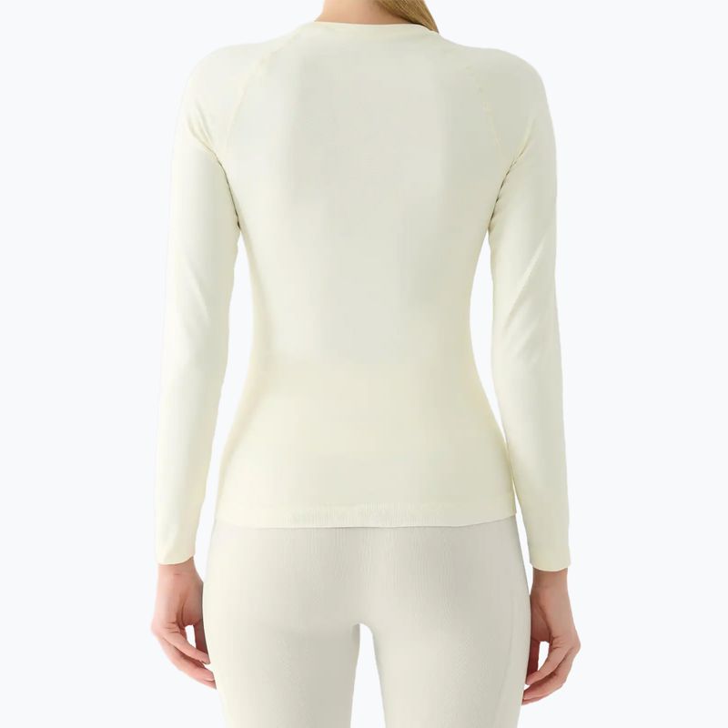 Damen Thermoaktiv-Sweatshirt 4F F220 creme 2