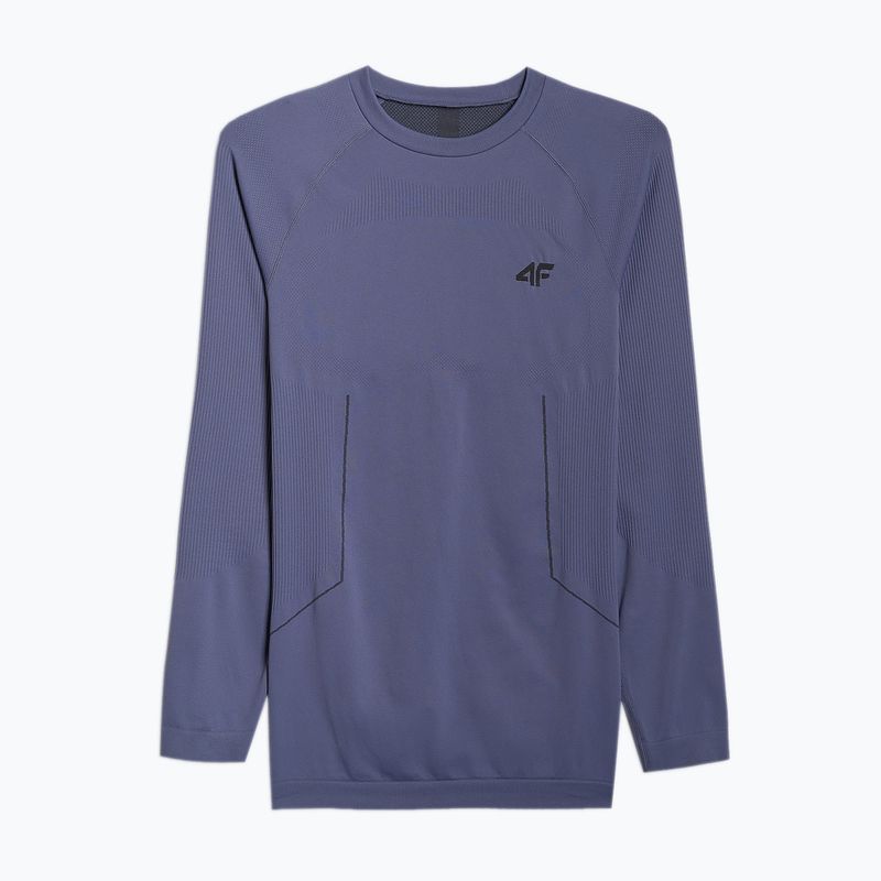 Herren Thermoaktiv-Sweatshirt 4F M233 denim