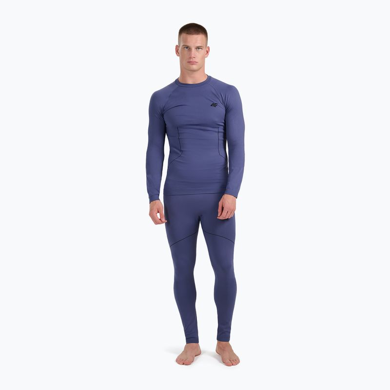 Herren Thermohose 4F M234 denim 4