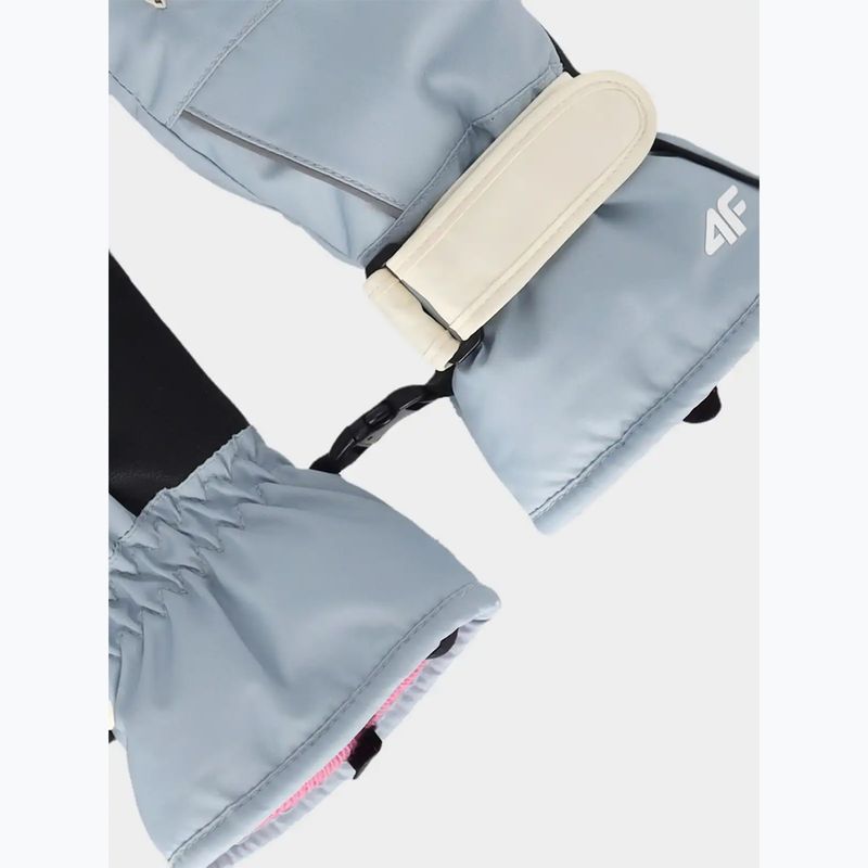 Kinder Skihandschuhe 4F Fnk U200 light blue 2