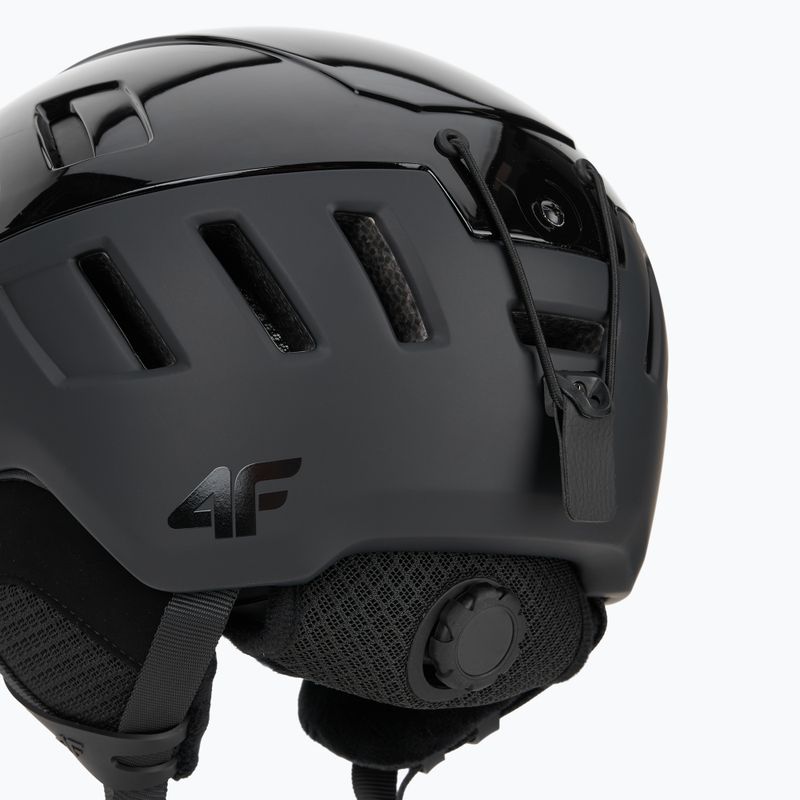 Skihelm 4F U094 deep black 7