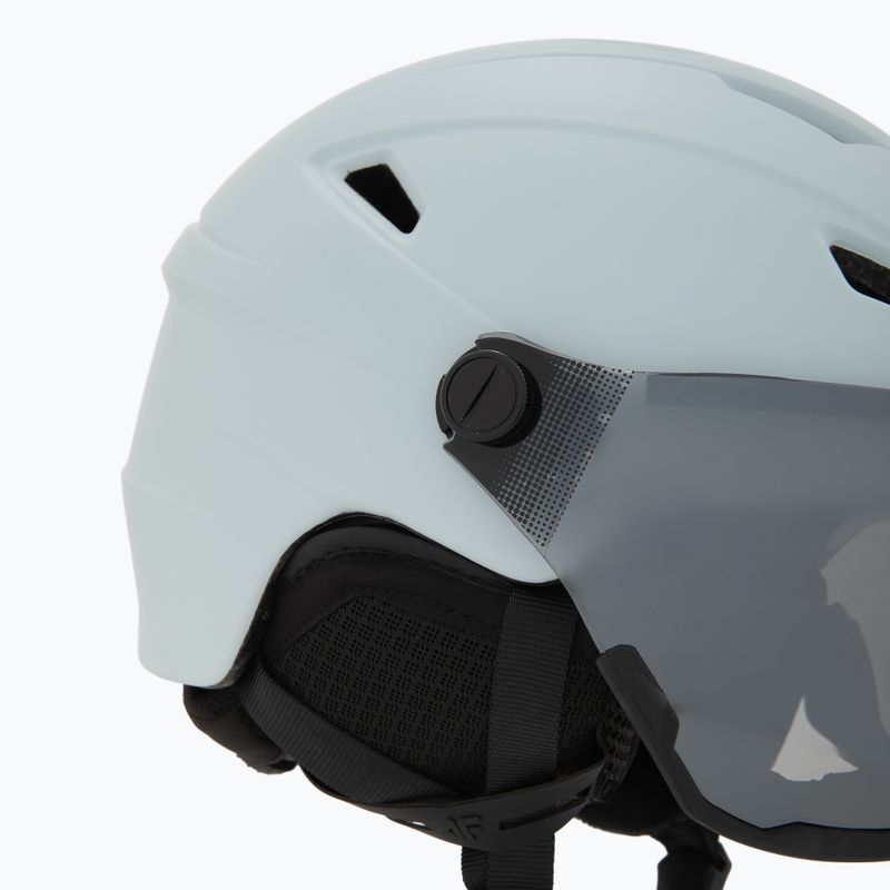 Skihelm 4F U096 light blue 8