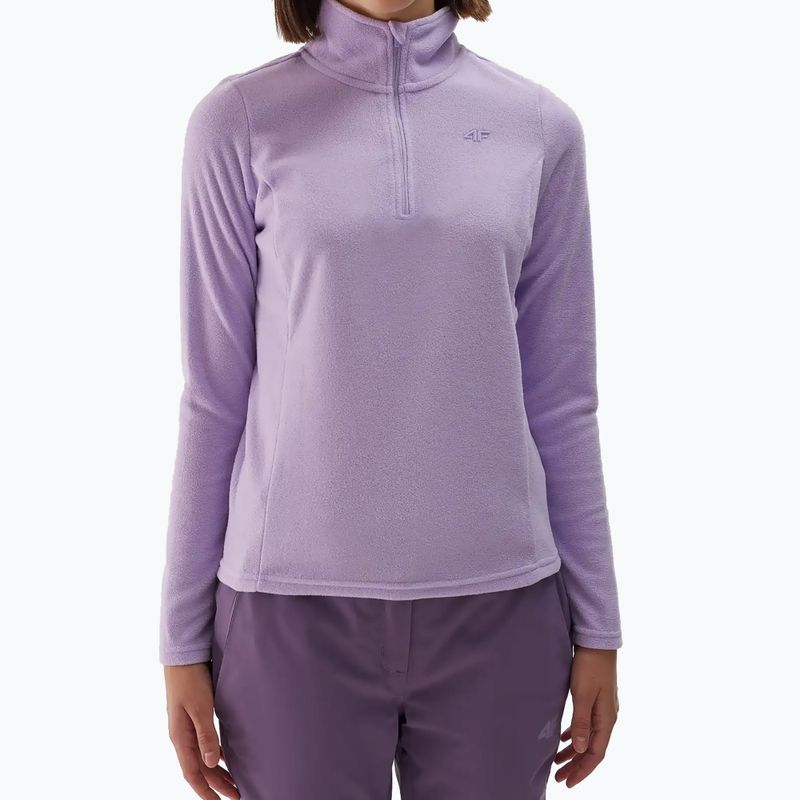 Damen-Sweatshirt 4F F069 light violet 3