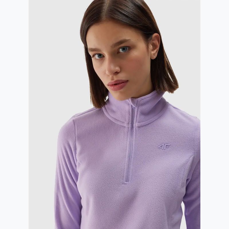 Damen-Sweatshirt 4F F069 light violet 4