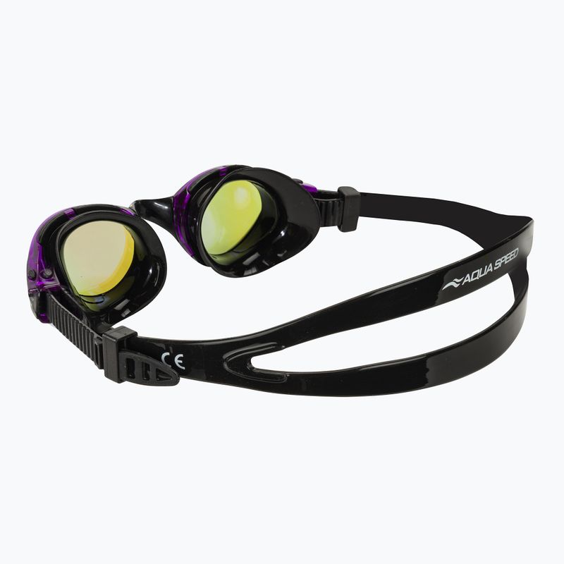 AQUA-SPEED Triton 2.0 Mirror lila Schwimmbrille 4