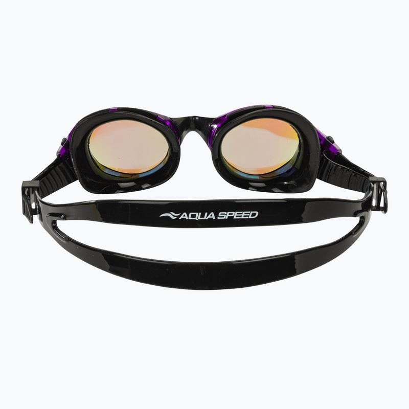 AQUA-SPEED Triton 2.0 Mirror lila Schwimmbrille 5