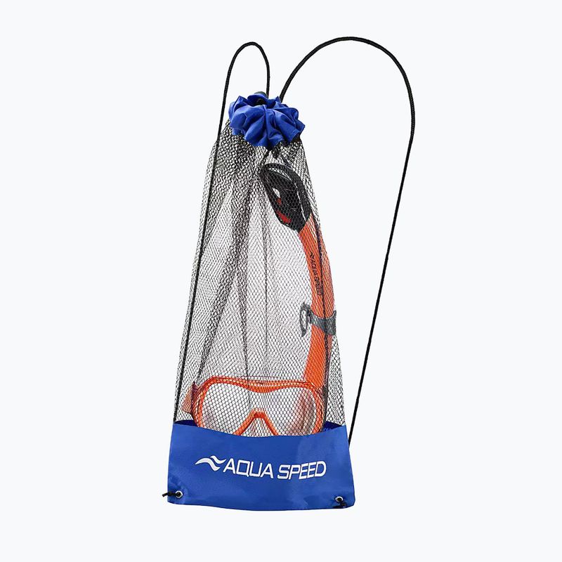 Tauchset Kinder AQUA-SPEED Alize FS + Samos + Mesh Orange 2