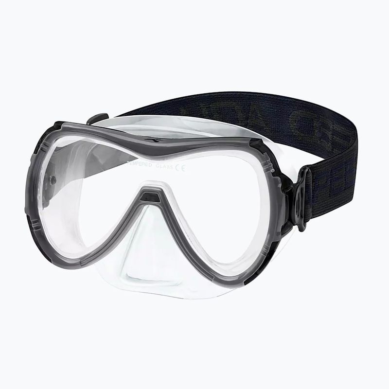 Tauchmaske Kinder AQUA-SPEED Ray FS Schwarz