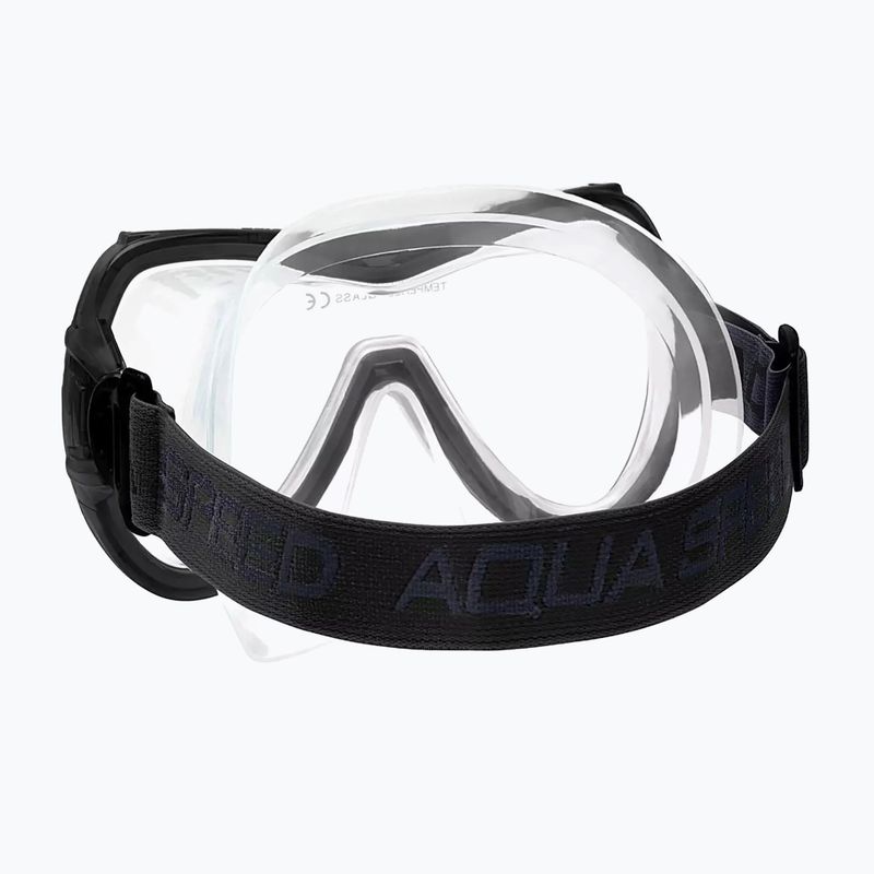 Tauchmaske Kinder AQUA-SPEED Ray FS Schwarz 2