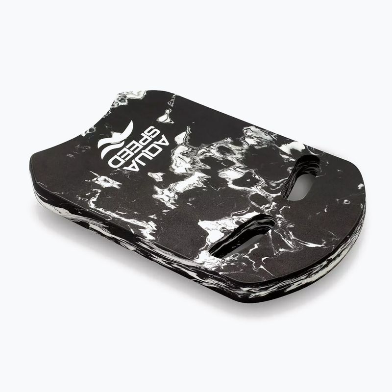 Schwimmbrett AQUA-SPEED Uni Swirl Schwarz 2