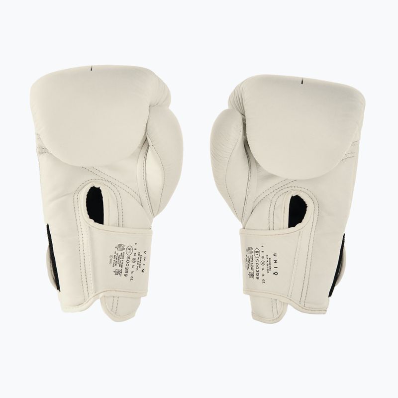 Boxhandschuhe UNIQ Velcro technical white 2