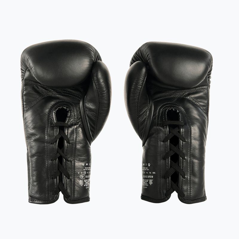 Boxhandschuhe UNIQ Laced Up technical black 2