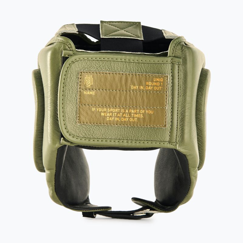 Boxhelm UNIQ Competition classic khaki 3