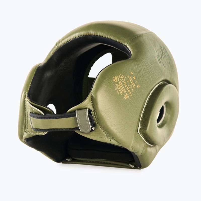 Boxhelm UNIQ Competition classic khaki 4