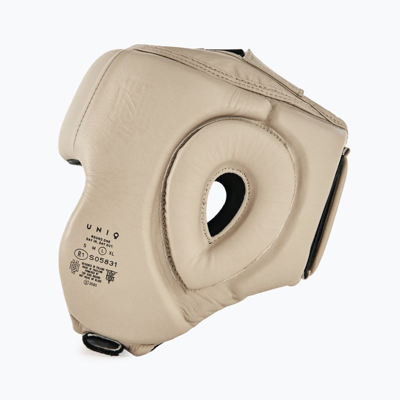 Boxhelm UNIQ Competition classic beige 2