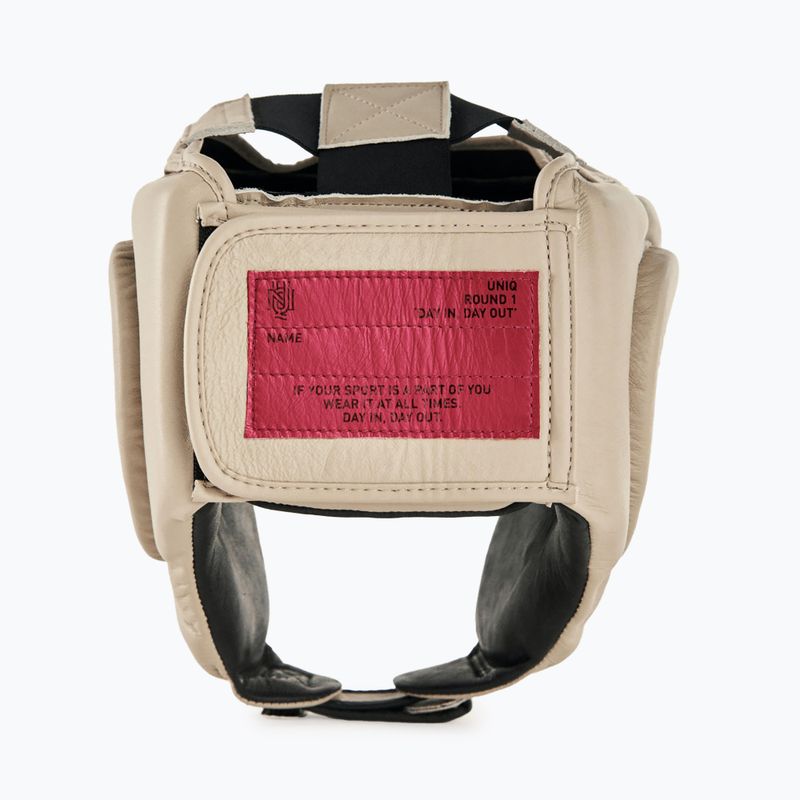 Boxhelm UNIQ Competition classic beige 3