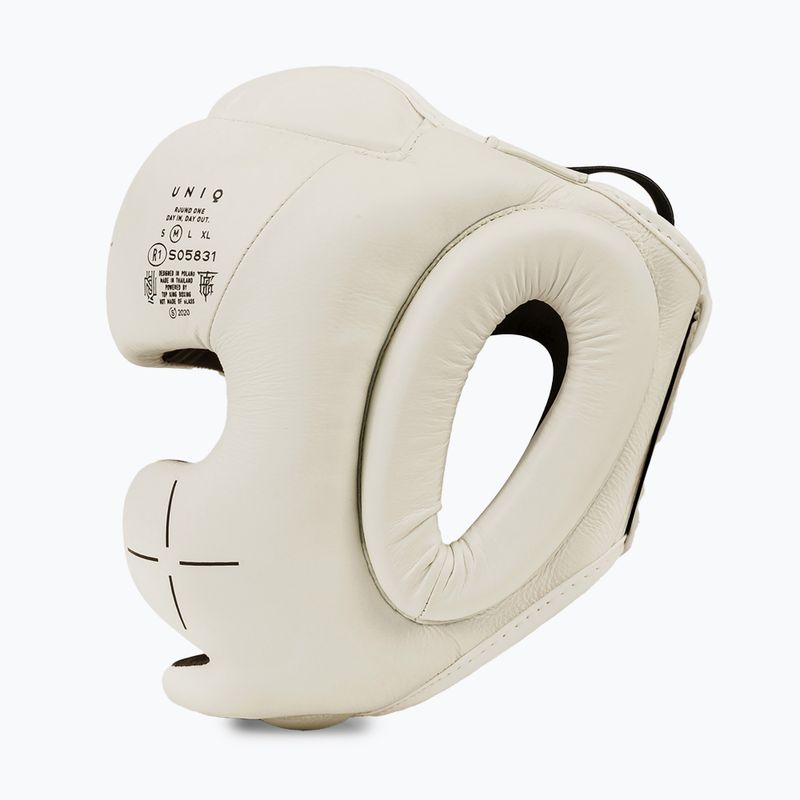 Boxhelm UNIQ Full Coverage technical white 2