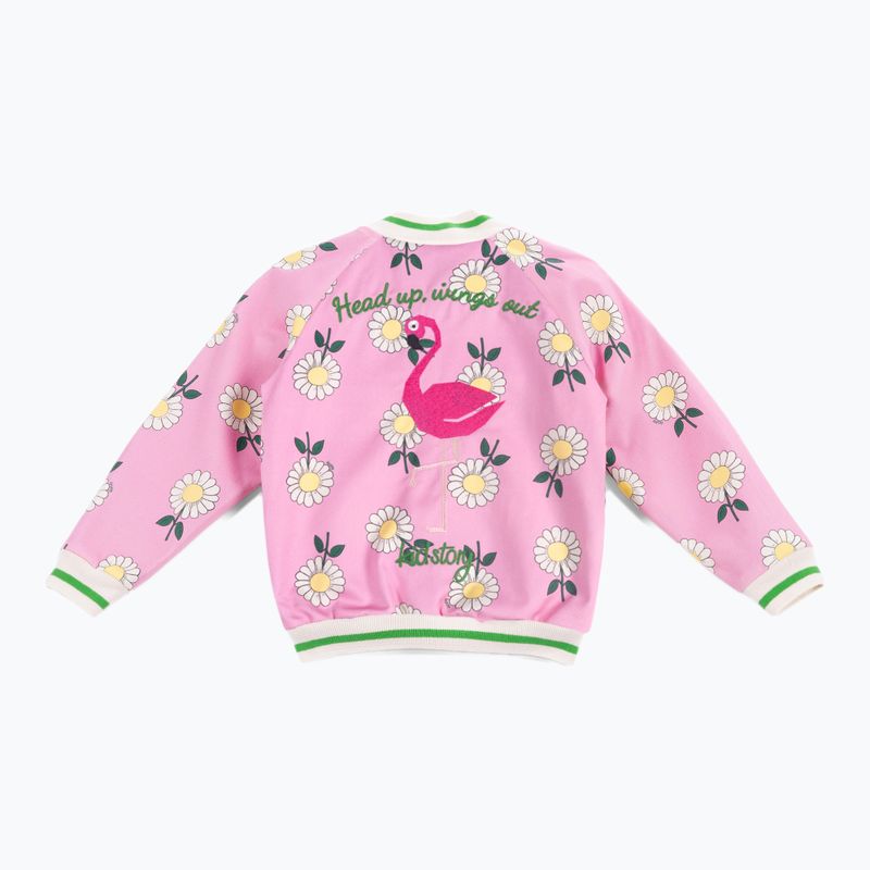 KID STORY Kinderjacke Bio Finishing Bomber Gänseblümchen 3