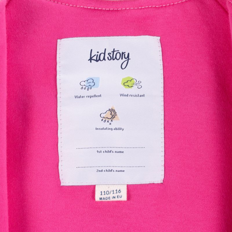 KID STORY Kinderjacke Bio Finishing Bomber Gänseblümchen 5