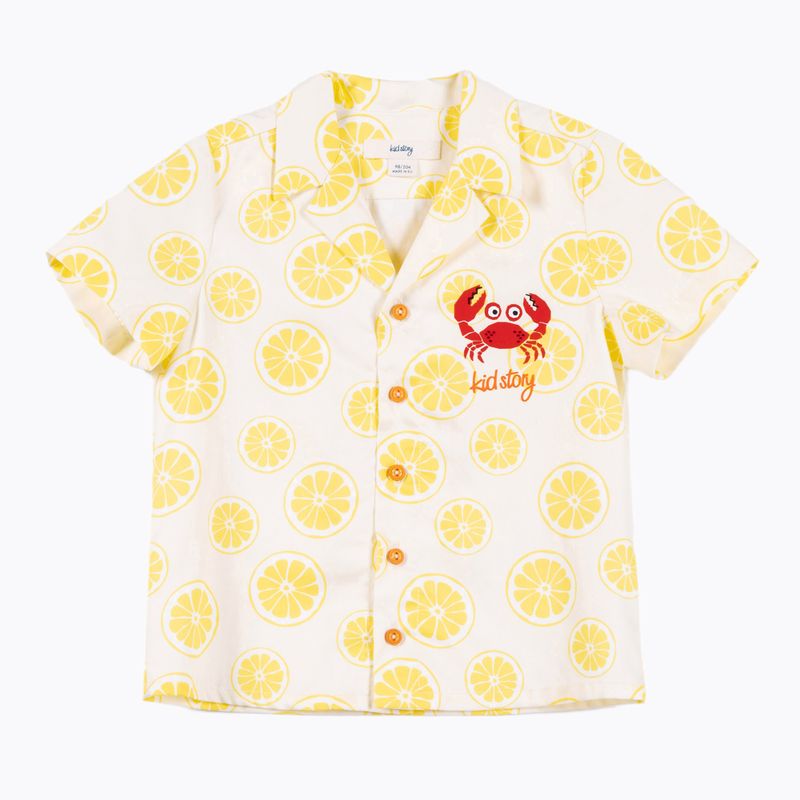 KID STORY Kinderset Shirt und Shorts lime paradise 5