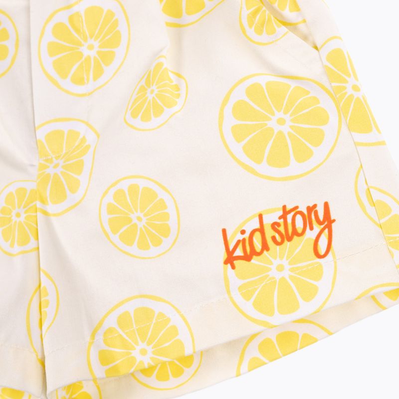 KID STORY Kinderset Shirt und Shorts lime paradise 10