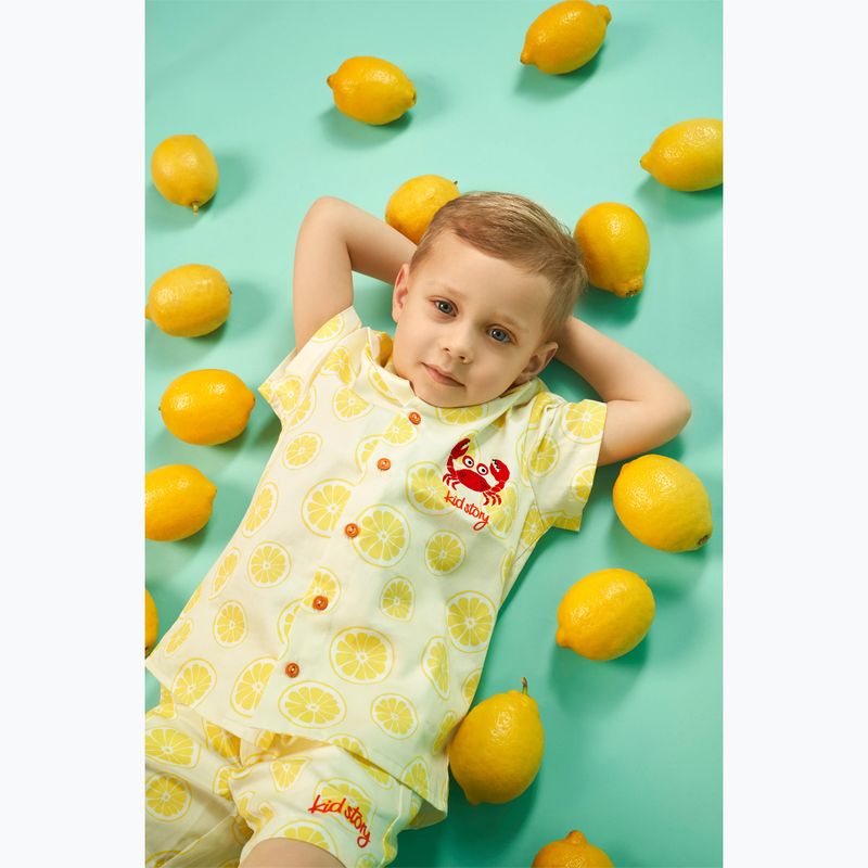 KID STORY Kinderset Shirt und Shorts lime paradise 12
