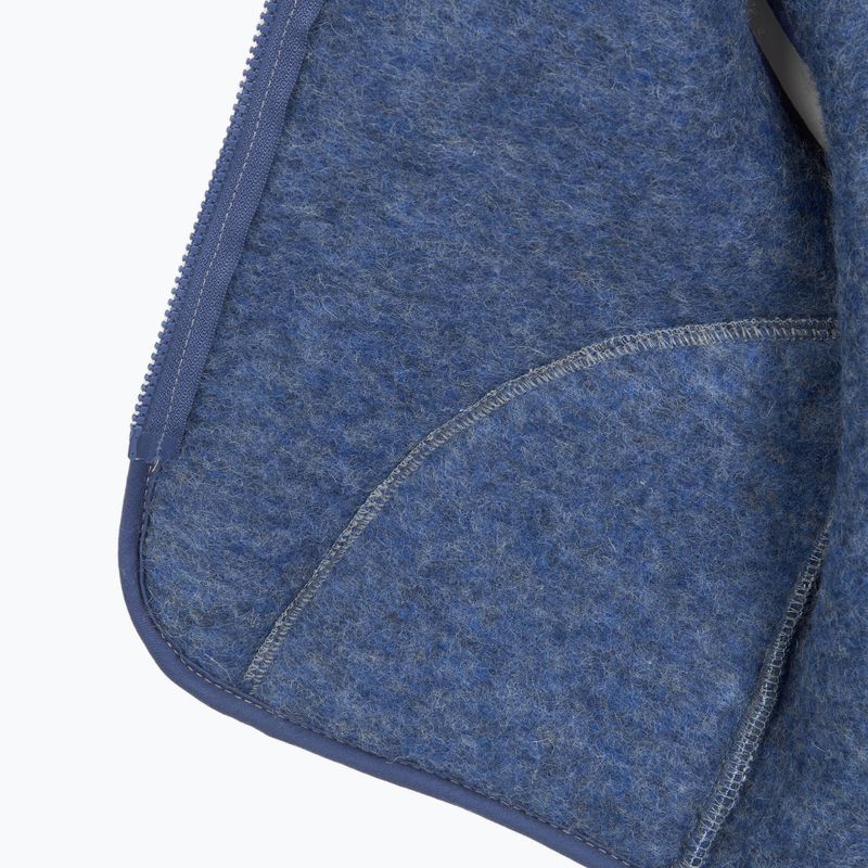 Kinderweste KID STORY Merino denim 5