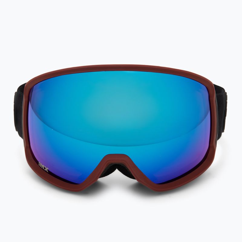 Skibrille IMX Peak purple matt/black/blue iridium/brown 2