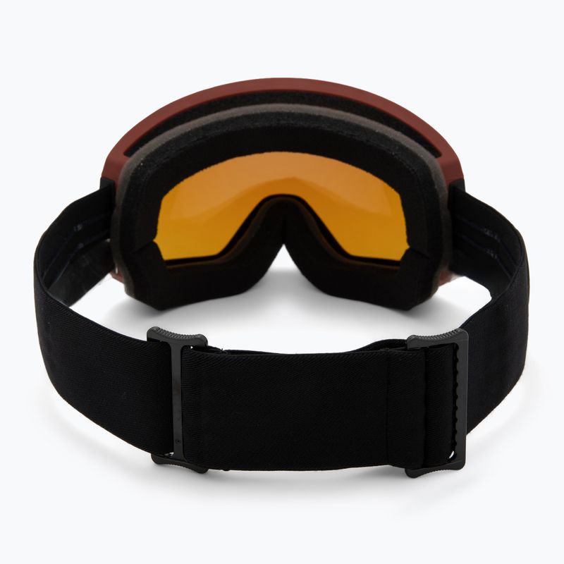 Skibrille IMX Peak purple matt/black/blue iridium/brown 3