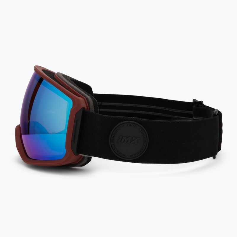 Skibrille IMX Peak purple matt/black/blue iridium/brown 4