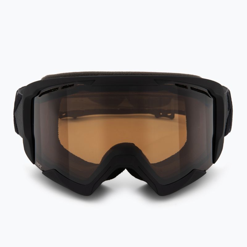 Skibrille IMX Snow black matt/black/clear/brown 2