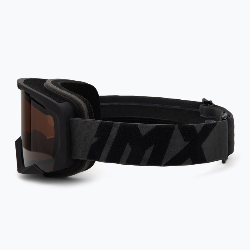 Skibrille IMX Snow black matt/black/clear/brown 4