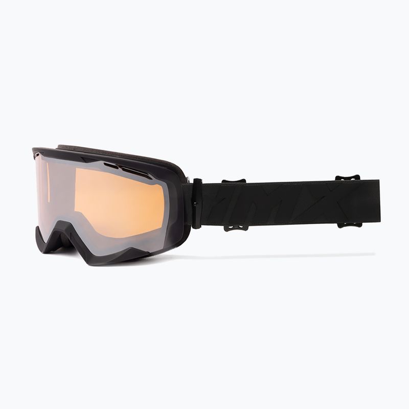 Skibrille IMX Snow black matt/black/clear/brown 5