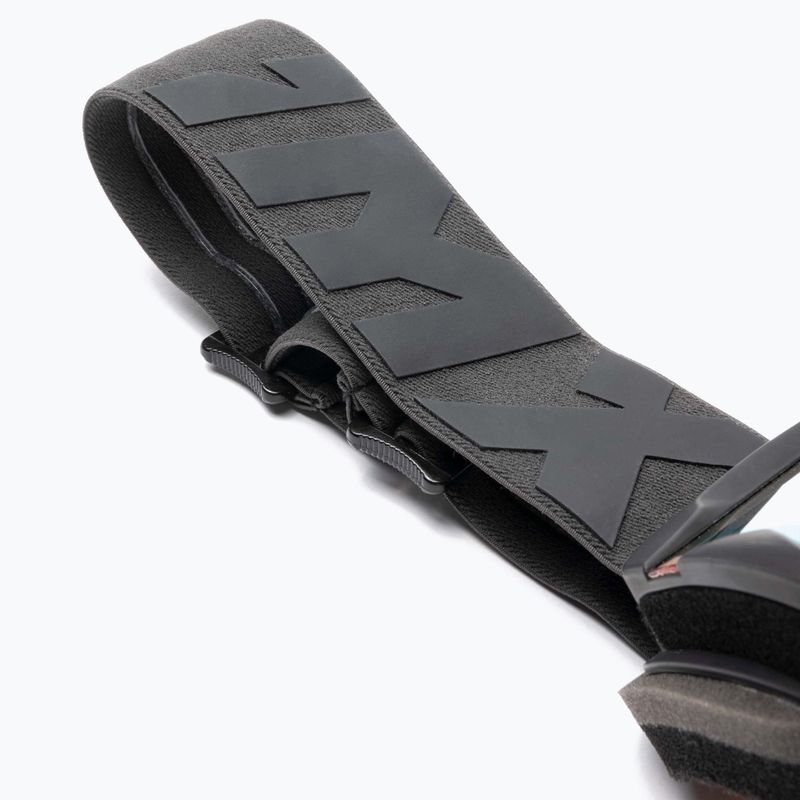 Skibrille IMX Snow black matt/black/green iridium/brown 15