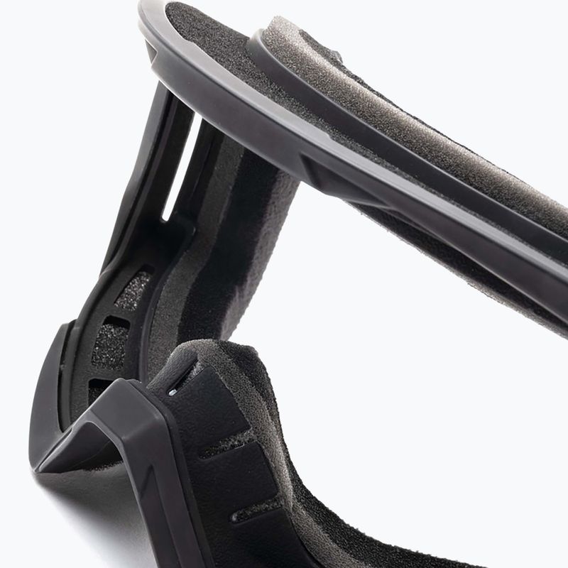 Skibrille IMX Snow black matt/black/gold iridium/ brown 11