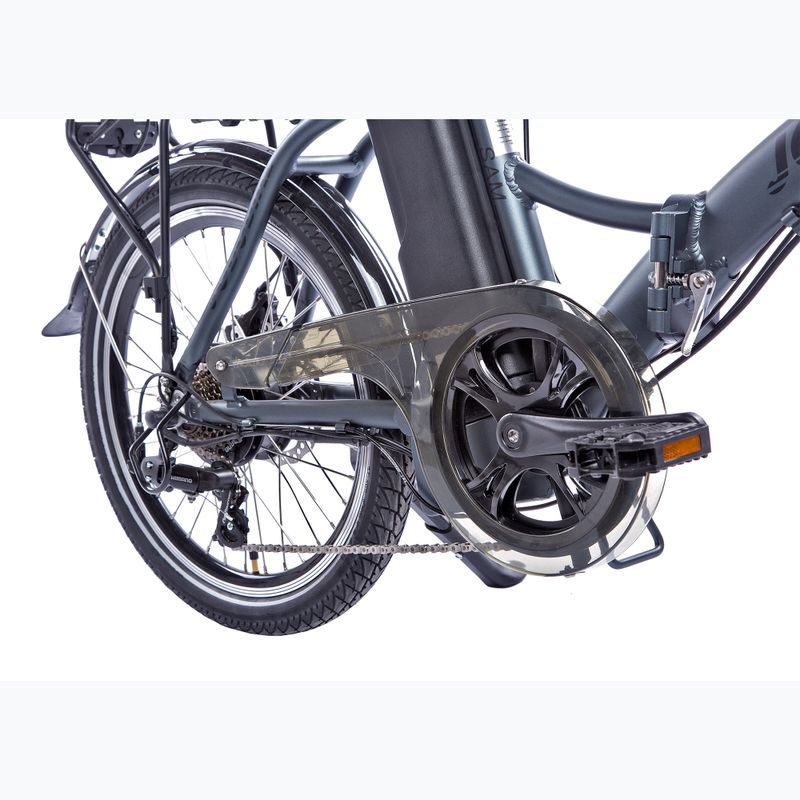JOBOBIKE Sam 36V 13Ah 468Wh Elektrofahrrad grau 12