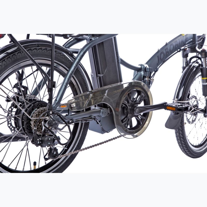 JOBOBIKE Sam 36V 13Ah 468Wh Elektrofahrrad grau 13