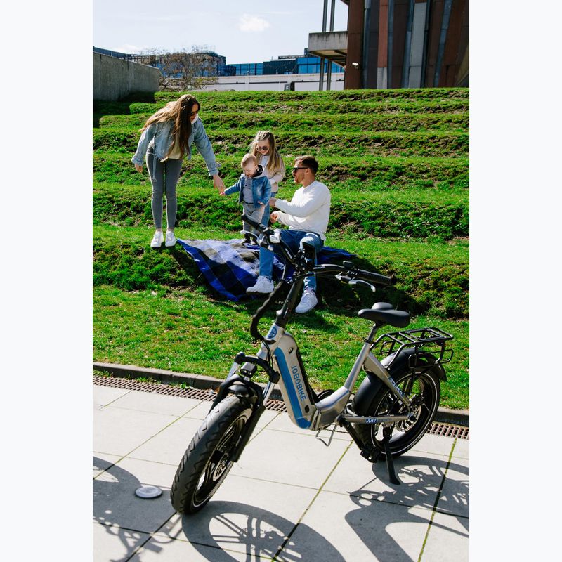 JOBOBIKE Romer 48V 14Ah grau Elektrofahrrad 7