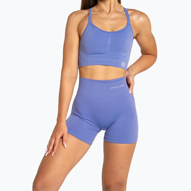 Shorts Training Damen Gym Glamour Push Up 2.0 lavender 2