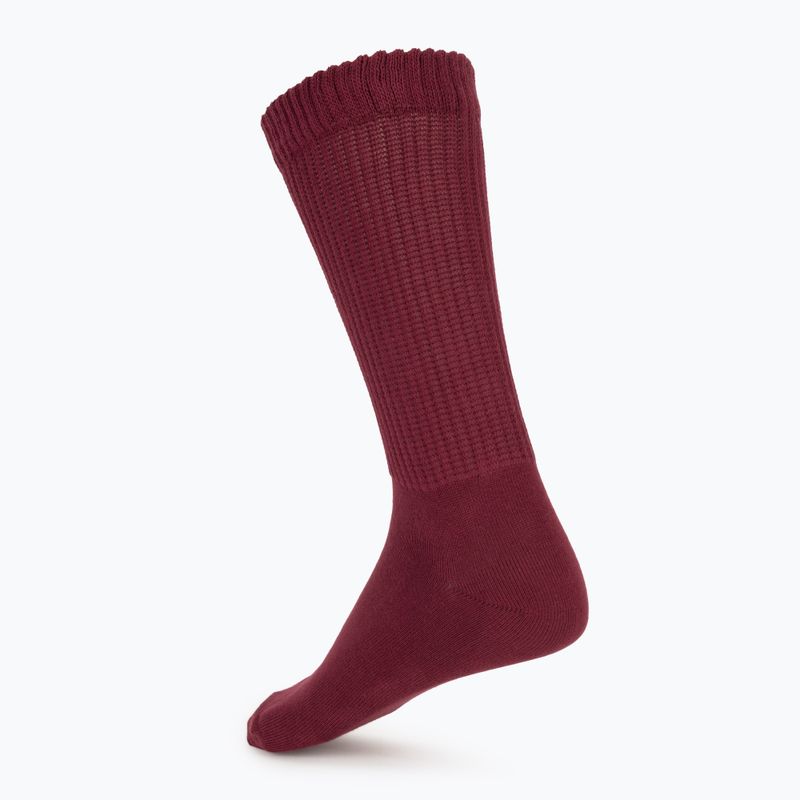 Skarpety damskie JOYINME Ground Yourself burgundy 2