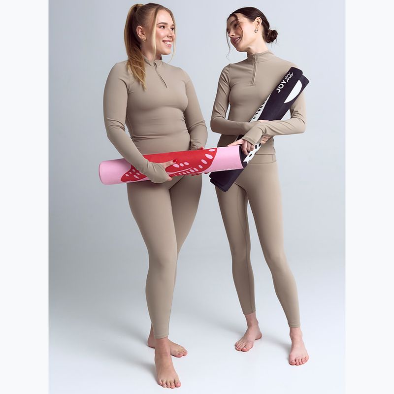 Longsleeve damski JOYINME Motion LS 1/4 Zip sage 4